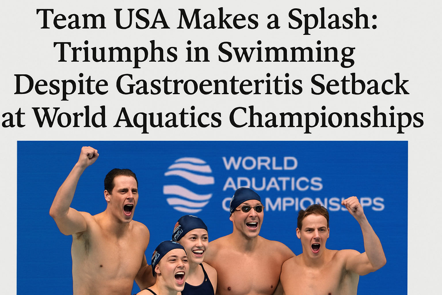 Team USA Makes a Splash