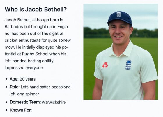 Bethell: England's New Young Cricket Captain