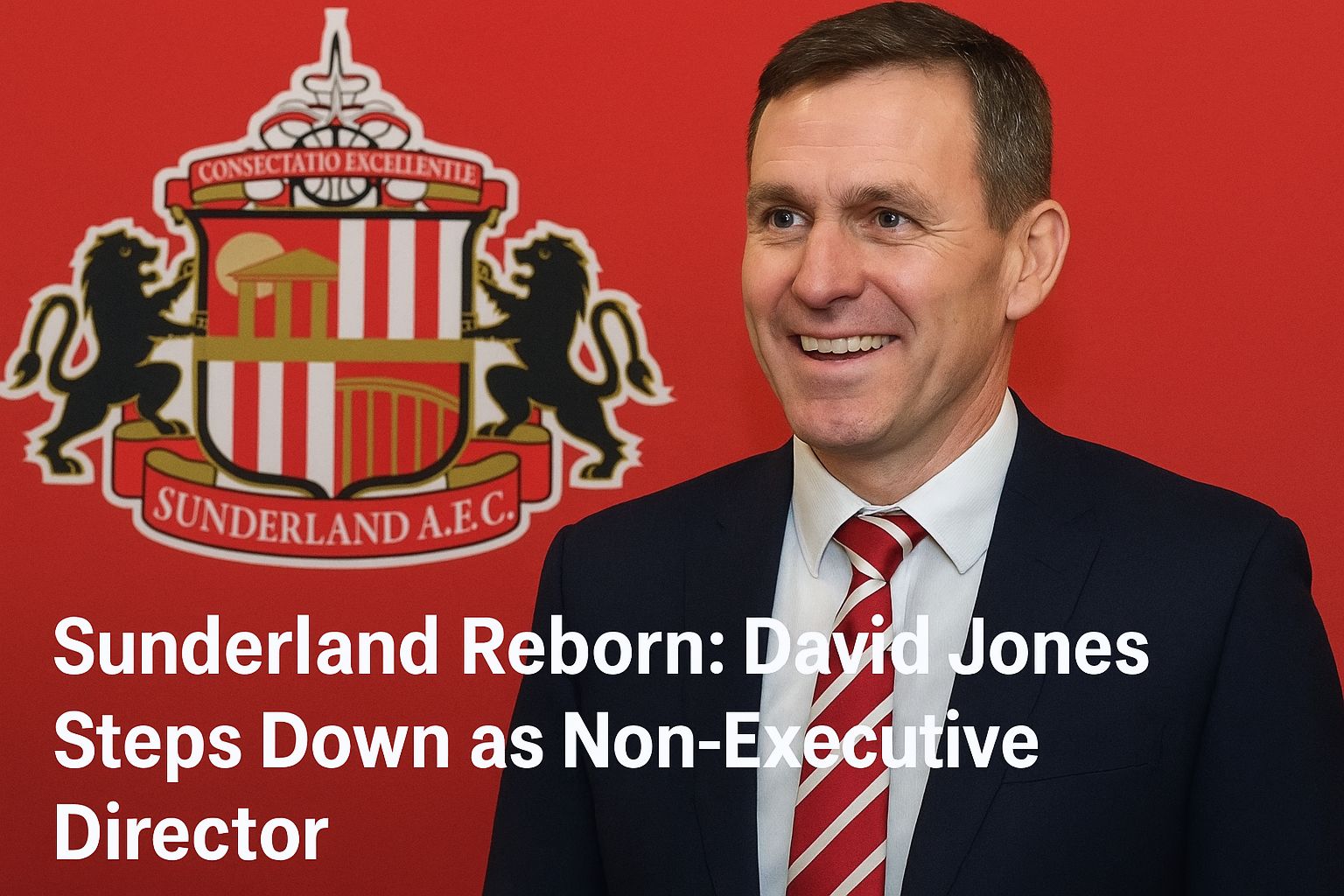 Sunderland Reborn: David Jones Steps Down as Non-Executive Director