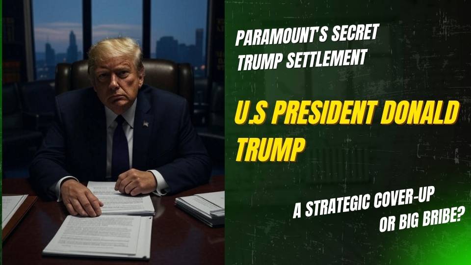 Trump’s Settlement with Paramount: A Strategic Cover-Up or Big Bribe?